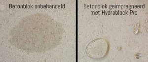 betonblokken waterdicht maken