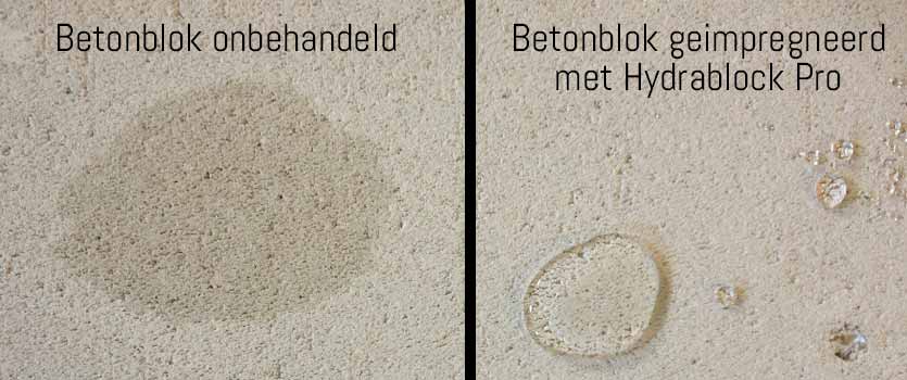 betonblokken waterdicht maken