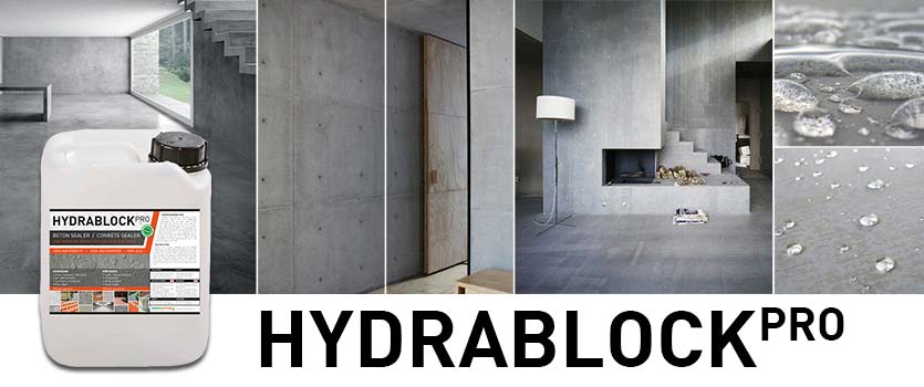 hydrablock pro - beton impregneermiddel