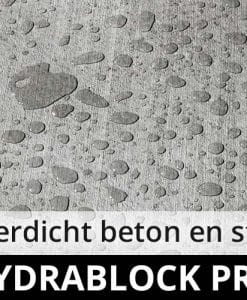 beton waterdicht maken, beton impregneren, oprit impregneren