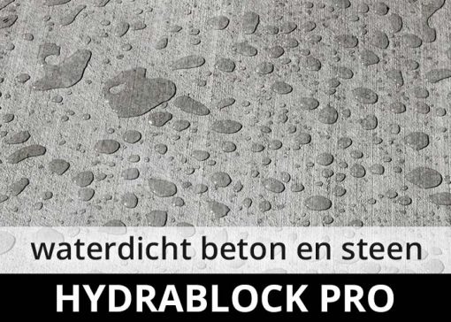 beton waterdicht maken, beton impregneren, oprit impregneren