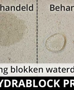 Hydrablock Pro - Ytong blokken waterdicht maken