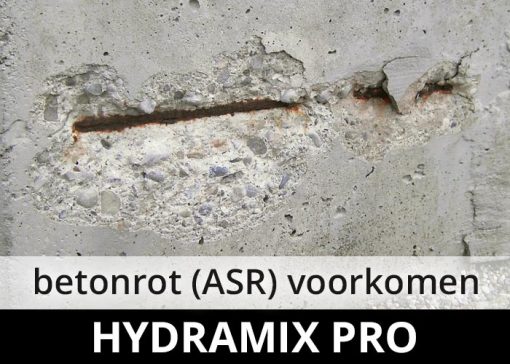 Hydramix Pro - betonrot ASR voorkomen