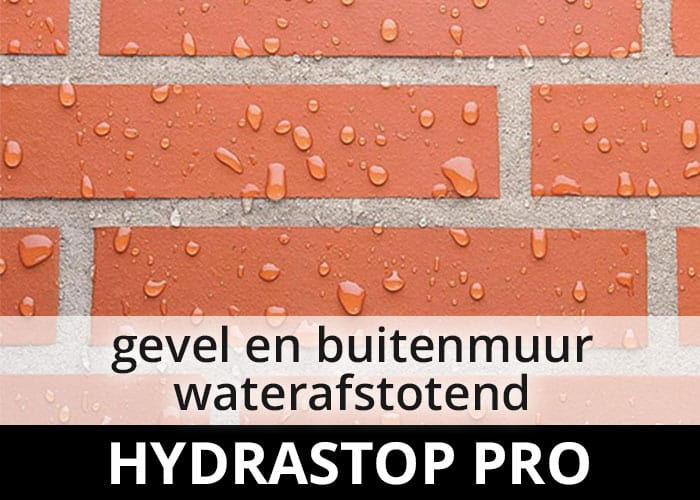 Hydrastop Pro impregneermiddel - gevel en buitenmuur waterdicht waterafstotend