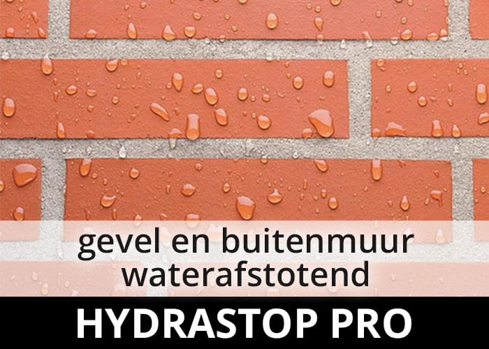 Hydrastop Pro impregneermiddel - buitenmuur impregneren