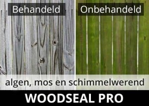 Woodseal Pro impregneermiddel - hout algen mos en schimmelwerend