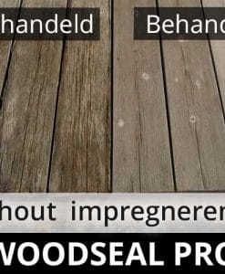 Woodseal Pro impregneermiddel - hout riet rotan impregneren voor na behandeling