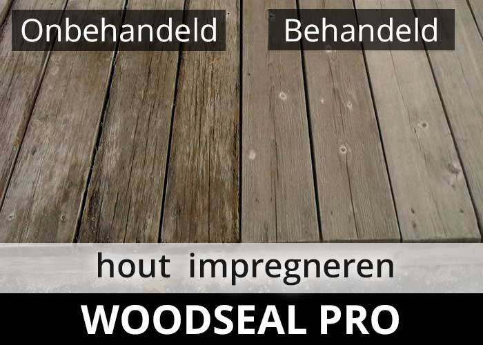 Fysica Bedrog Productief Woodseal Pro - #1 Hout impregneermiddel - 100% waterdicht